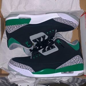 Jordan 3 pine green